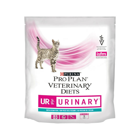 Purina Pro Plan Veterinary Diets Secco Gatto UR Urinary St/Ox Pesce Dell'Oceano Busta 350g