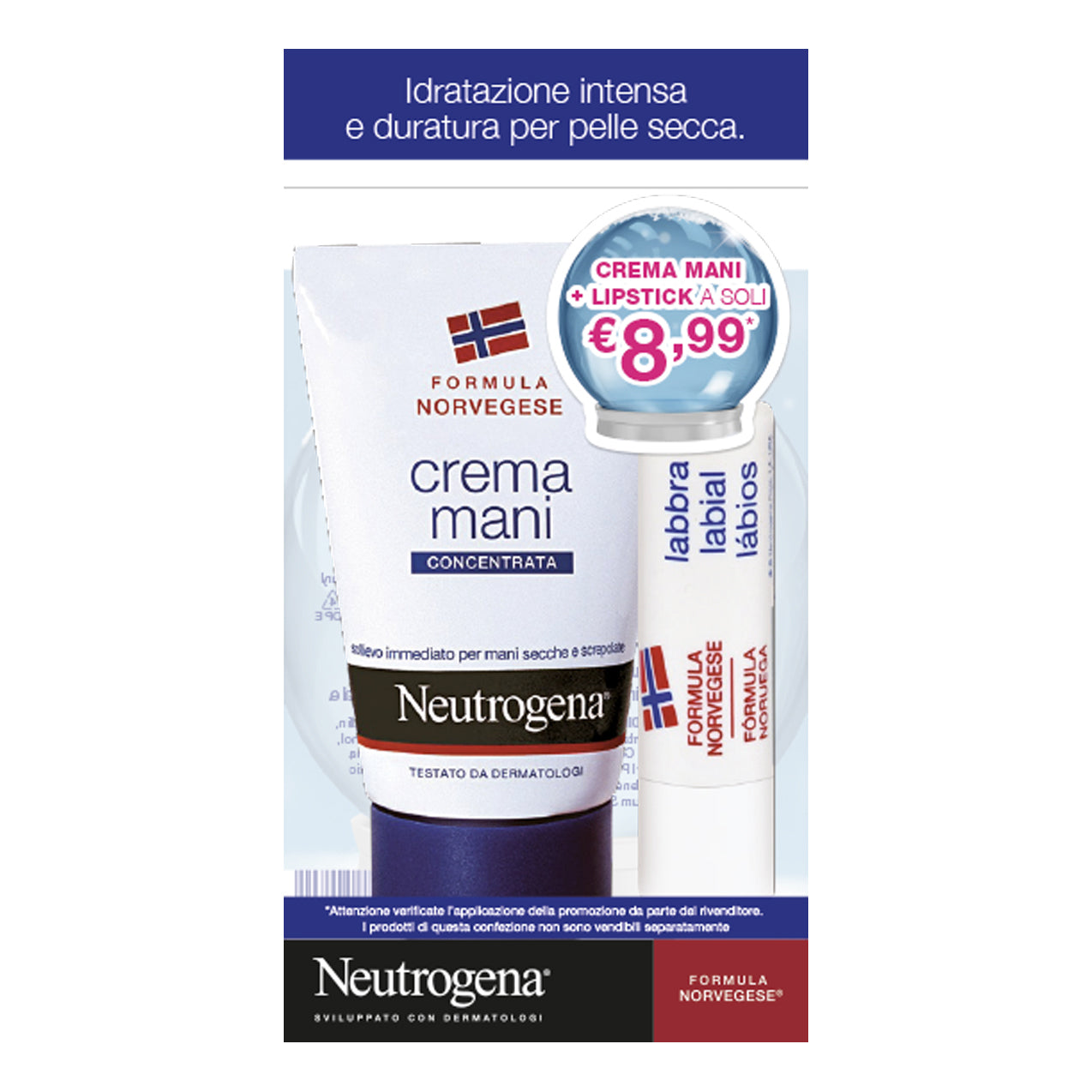 NEUTROGENA MANI PROF+LIPSTICK