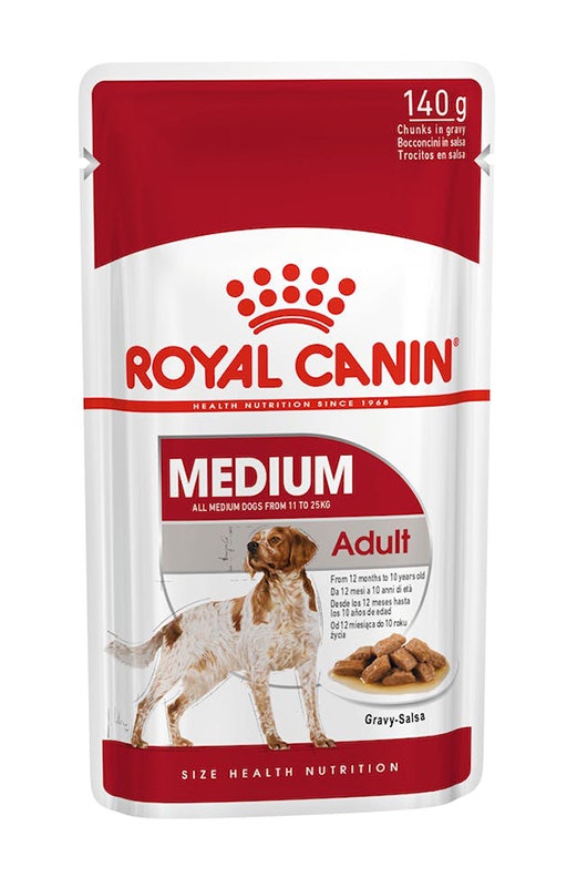 Royal Canin Medium Adult Bocconcini In Salsa Per Cani 140g