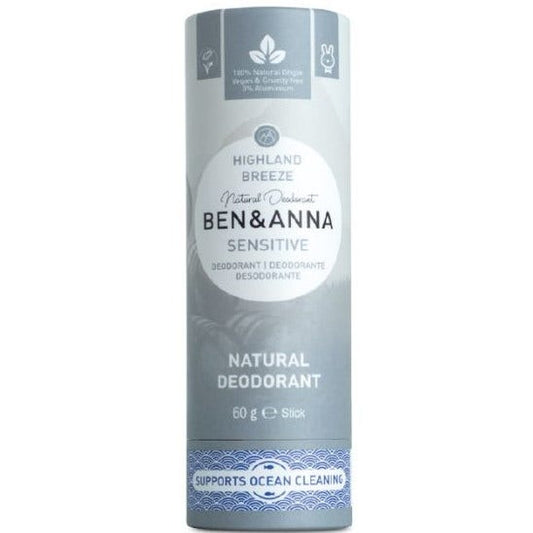 Ben & Anna Deodorante Stick Sensitive Highland Breeze 60g