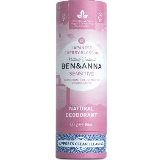 Ben & Anna Deodorante Stick Sensitive Japanese Cherry Blossom 60g