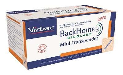 Backhome Trasponder Mini Microcip Uso Veterinario 10 Pezzi