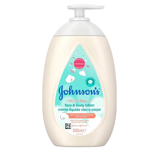 Johnson’s Baby Cottontouch Crema Liquida Viso E Corpo 500ml