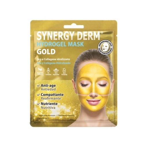 SYNERGY DERM HYDROGEL MASK GOLD 1 PEZZO
