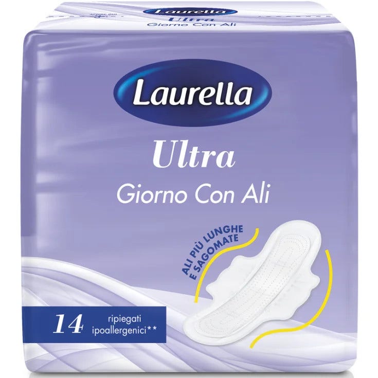 Laurella Assorbenti Ultra Sottili Giorno Con Ali 14 Pezzi