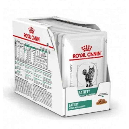Royal Canin Diet Multipack Satiety Weight Management Umido Per Gatti 12 Bustine Da 85g