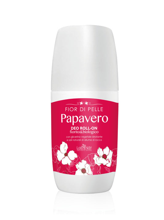 Lab Nat Deodorante Roll On Fior Di Pelle Papavero 75ml