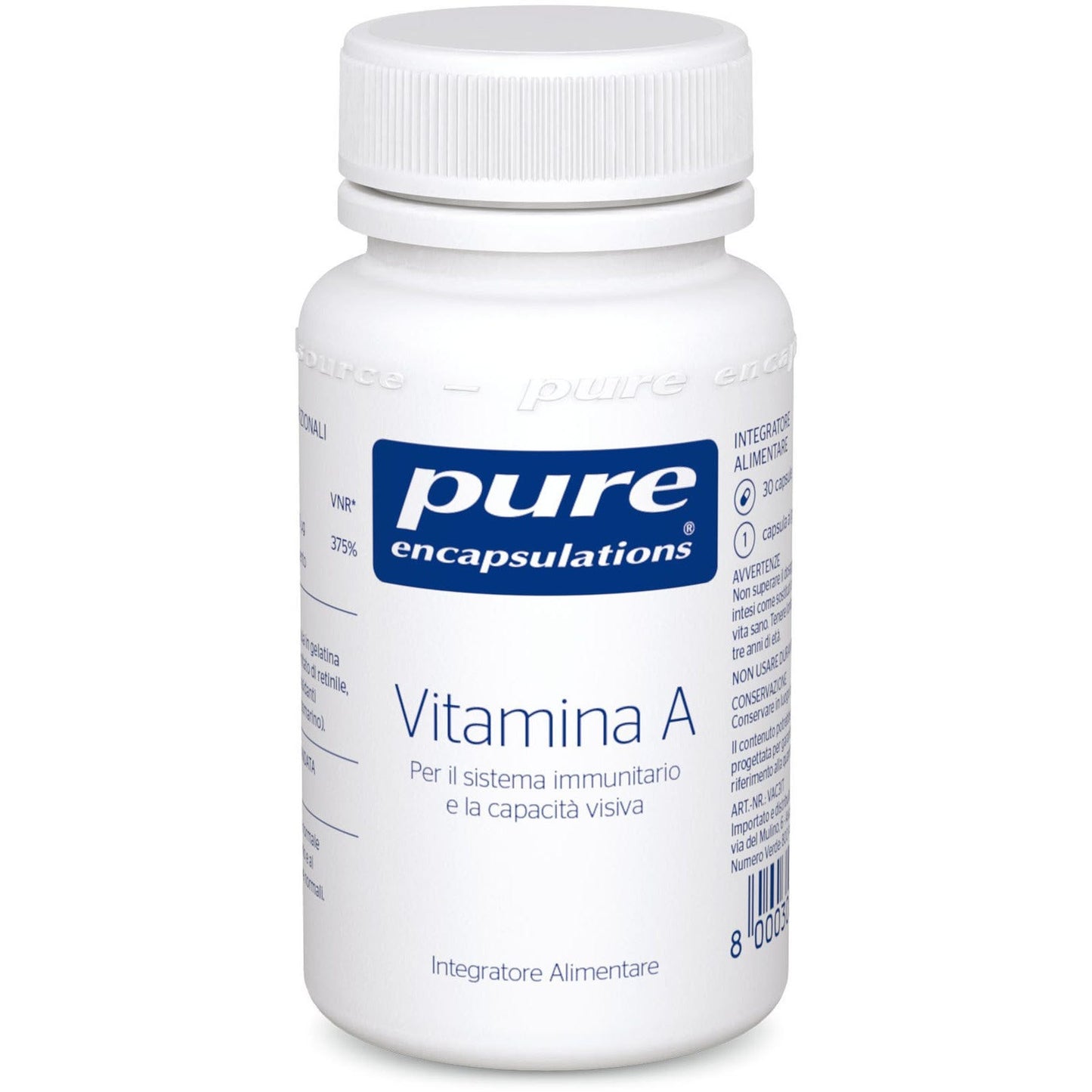 Pure Encapsulations Vitamina A 30 Capsule
