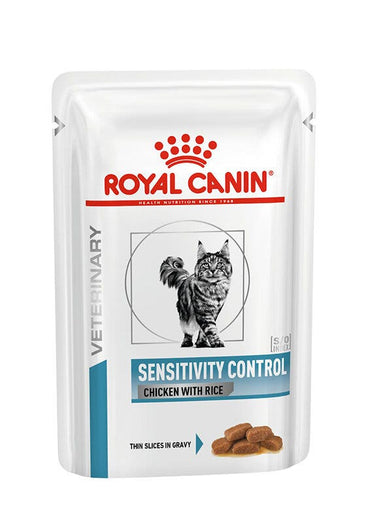 Royal Canin Sensitivity Control Chicken With Rice Cibo Umido Per Gatti 12x85g