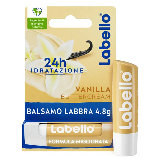 Labello Vanilla Buttercream Burrocacao Labbra Idratante Con Profumazione Alla Vaniglia 4,8g