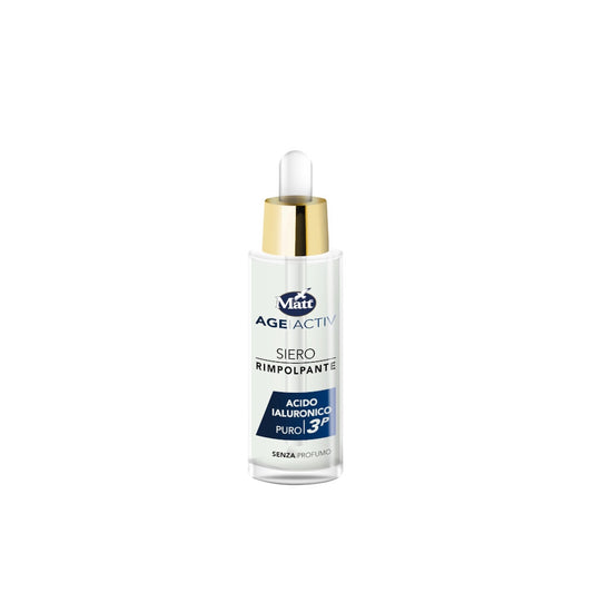 Matt Age Activ Siero Rimpolpante Acido Ialuronico Puro 30ml