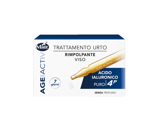 Matt Age Activ Trattamento Urto Rimpolpante Viso 7 Fiale