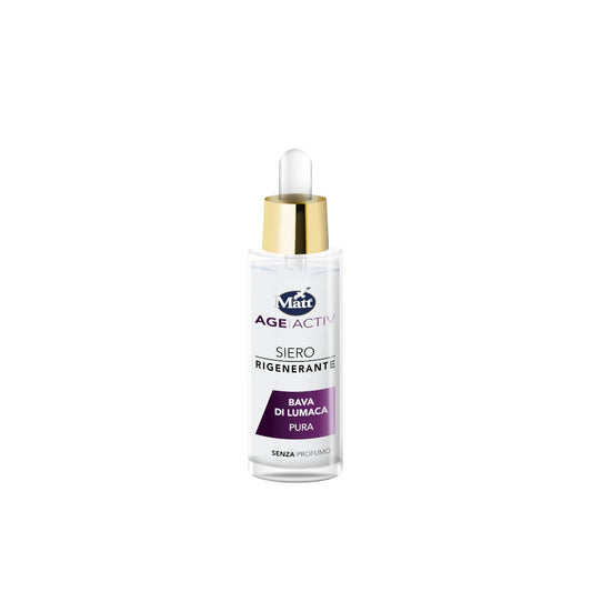 Matt Age Active Siero Viso Rigenerante Bava Di Lumaca Pura 30ml