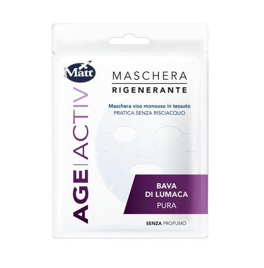 Matt Age Activ Maschera Rigenerante Bava Di Lumaca Pura 17ml