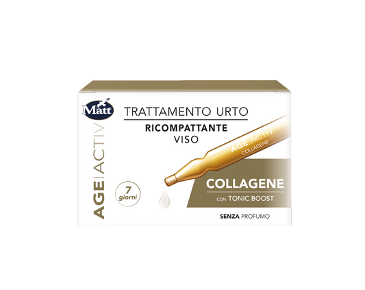 Matt Age Activ Trattamento Urto Ricompattante Viso Collagene 14ml