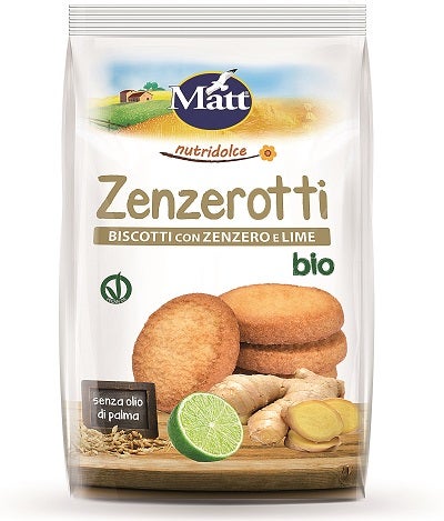 Matt Biscotti Zenzerotti Bio Zenzero/Lime 200g
