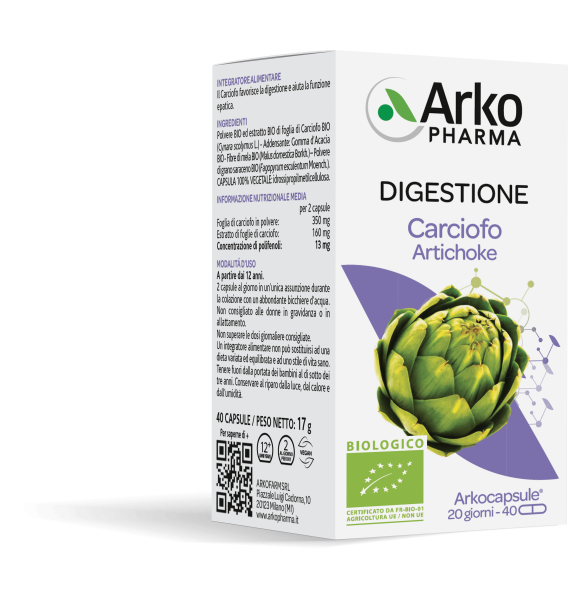 Carciofo 40 Capsule Bio