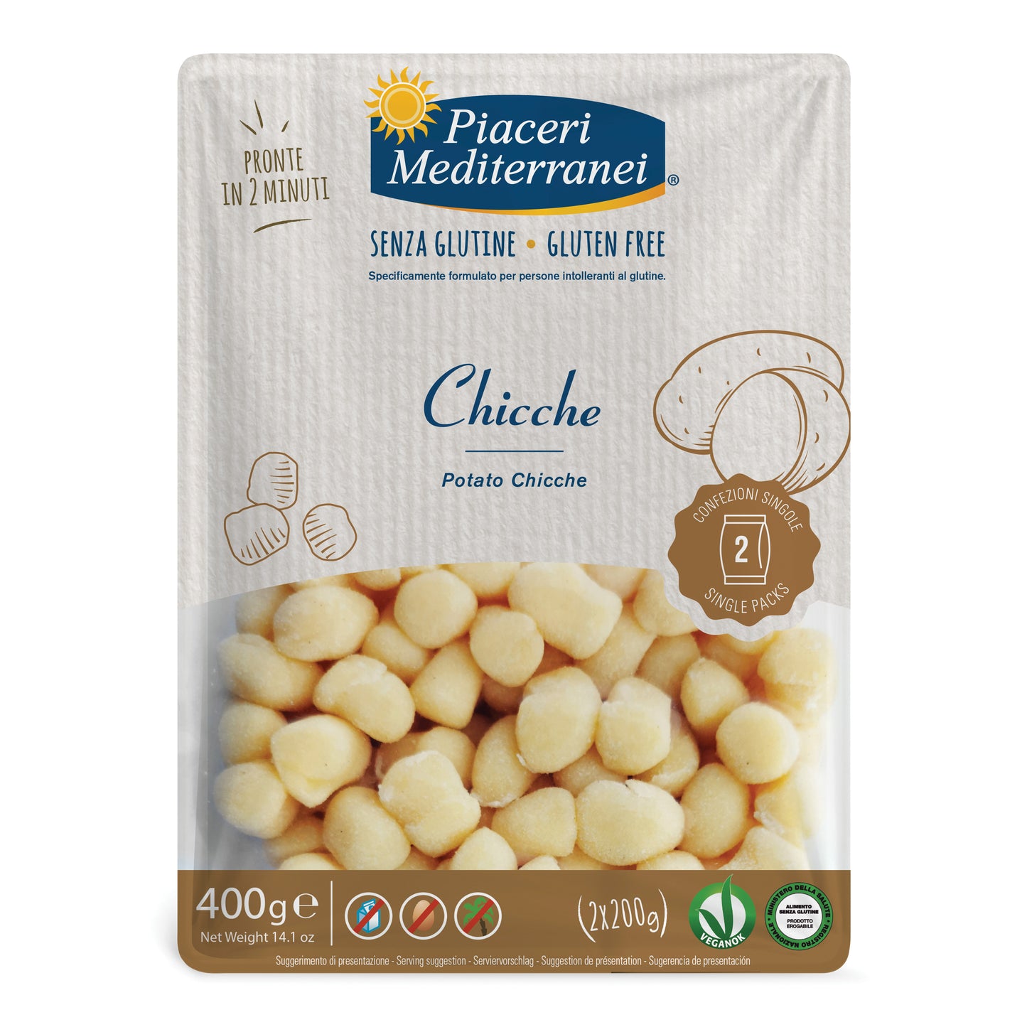 PIACERI MED.CHICCHE 400g