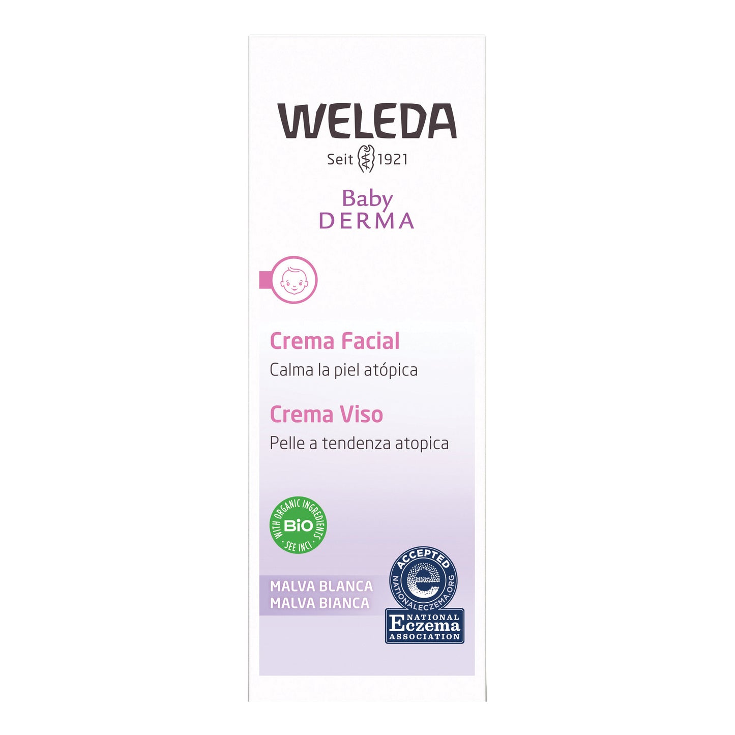 WELEDA Baby Derma Malva Cr.Viso 50ml