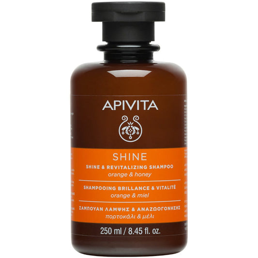 Apivita Shampoo Illuminante/Rivitalizzante Arancia/Miele 250ml