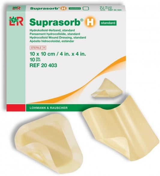 SUPRASORB H STANDARD 10X10CM 10 PEZZI