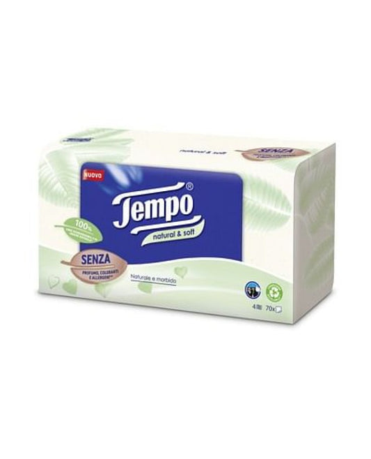 TEMPO BOX NATURAL&SOFT 70 PEZZI