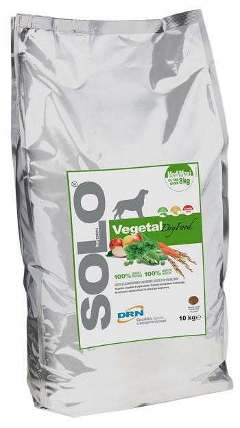 Drn Solo Vegetal Cibo Secco Per Cani Sacco 10kg