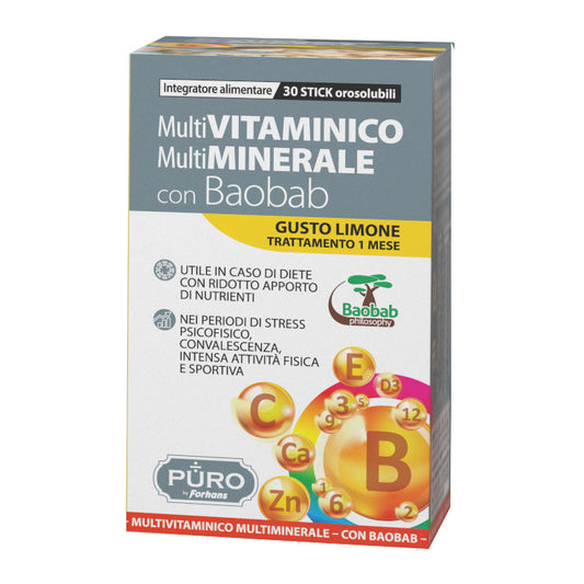 PURO M-Vit/Min+Baobab30Stk Lim