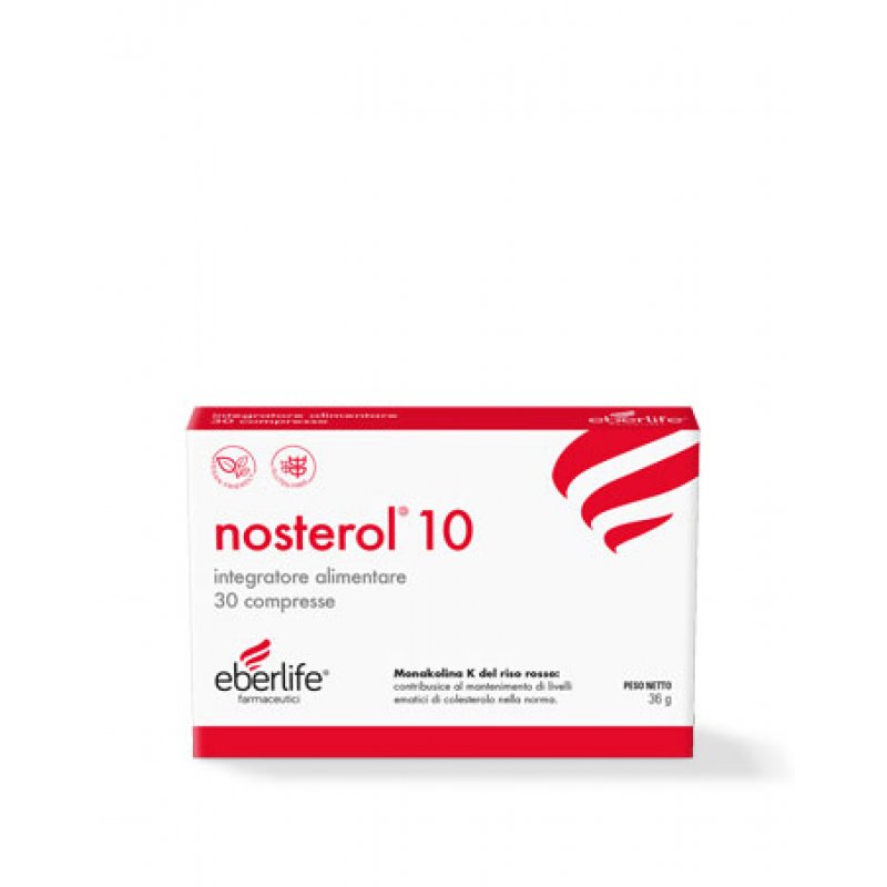 NOSTEROL 10 30 COMPRESSE