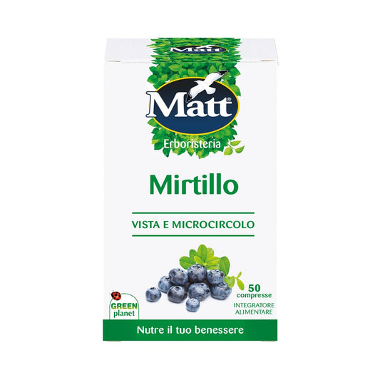 Matt Erboristeria Mirtillo 50 Compresse