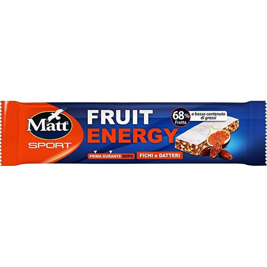 Matt Sport Barretta Fruit Energy Fichi E Datteri 30g