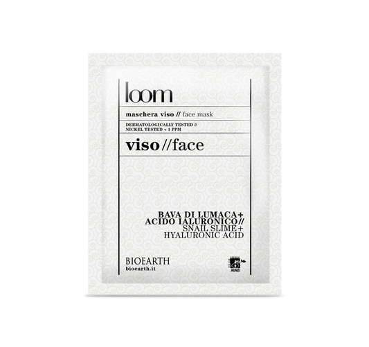 Bioearth Loom Maschera Viso Bava Di Lumaca 15ml