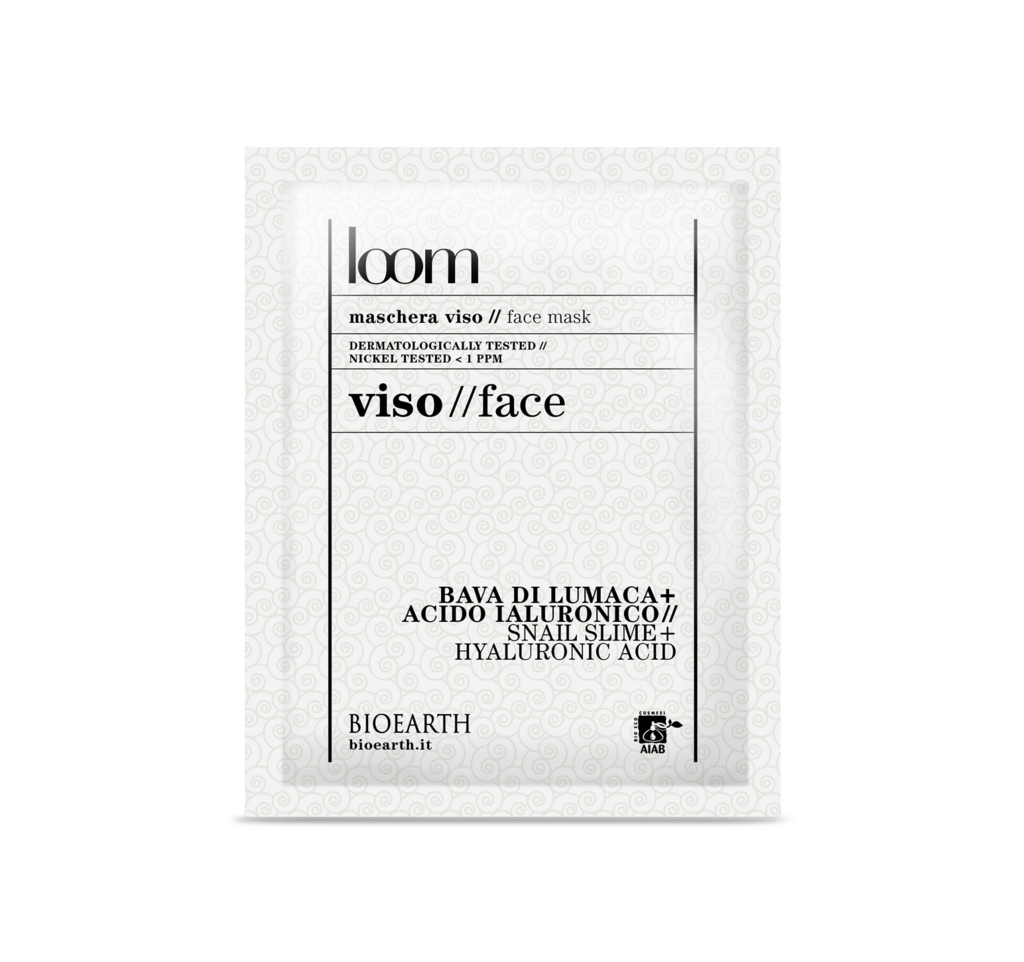 Bioearth Loom Maschera Viso Bava Di Lumaca 15ml