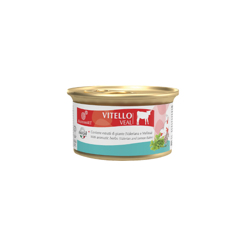 Marpet Aequilibriavet Vitello Cibo Umido Per Gatti Adulti Lattina 85g