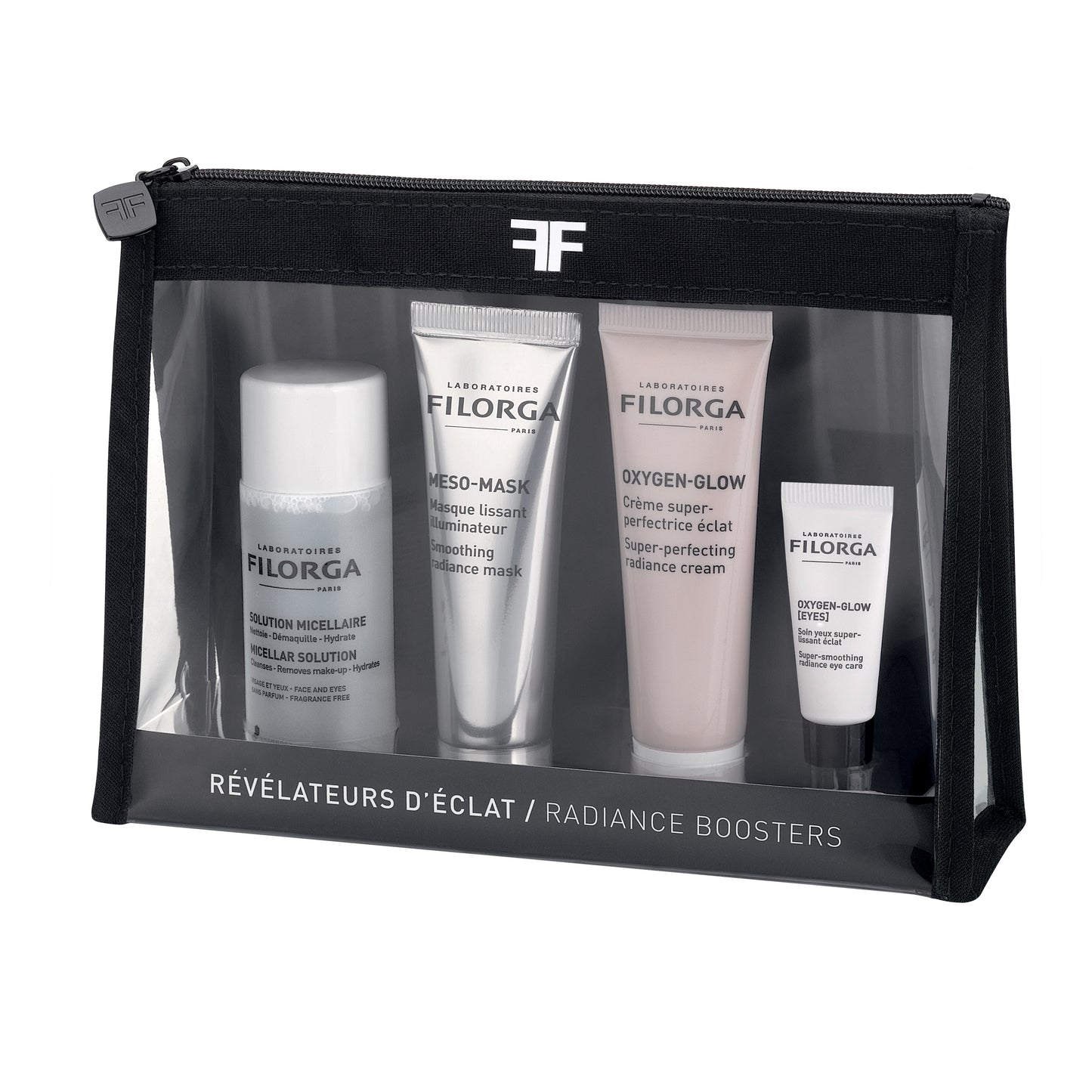 Filorga Routine Kit Radiance Acqua Micellare+Meso Mask+Oxygen Glow Crema +Oxygen Glow Eyes