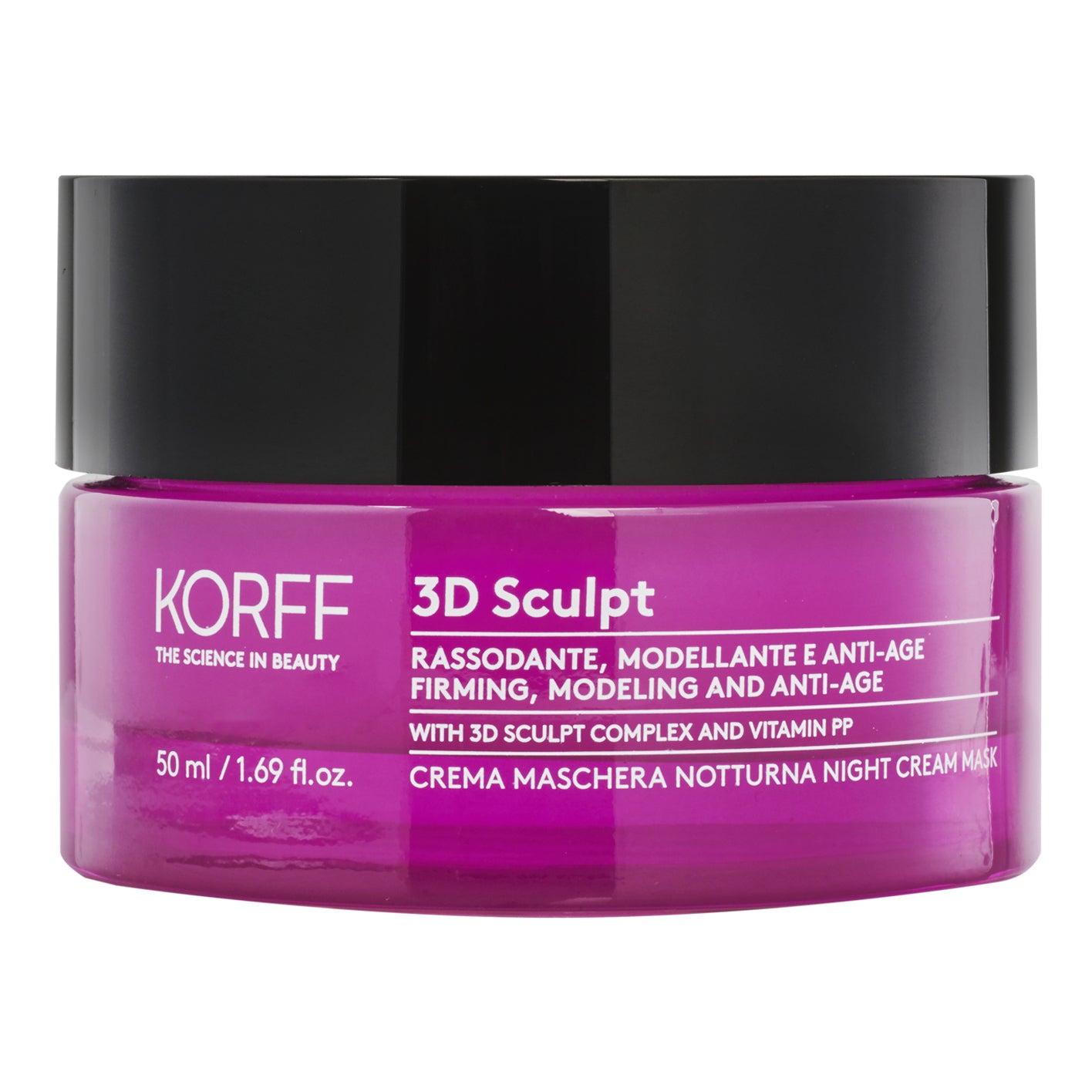 KORFF 3D SCULPT MASCHERA NOTTE