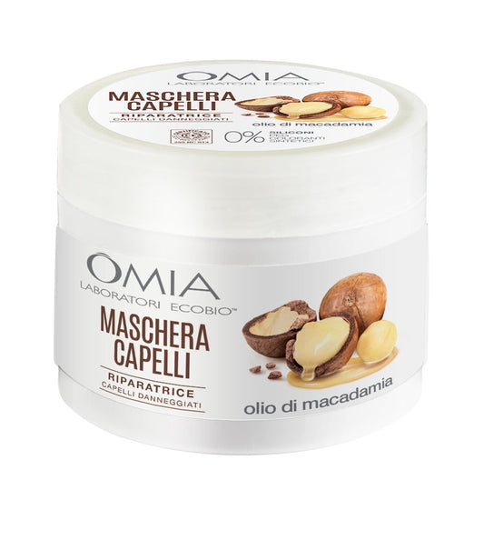 Omia Ecobiologica Maschera Capelli Macadamia 250ml