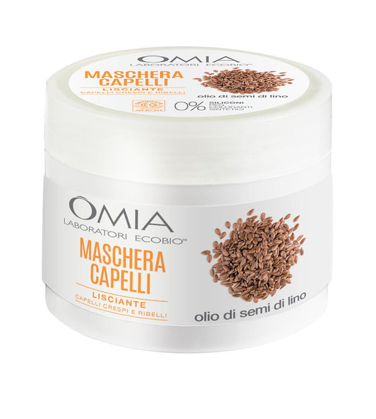 Omia Ecobiologica Maschera Capelli Semi Di Lino 250ml
