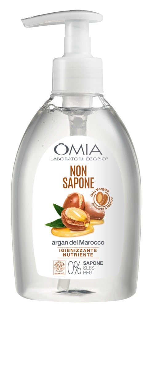 Omia Non Sapone Ecobio Olio di Argan 300 ml