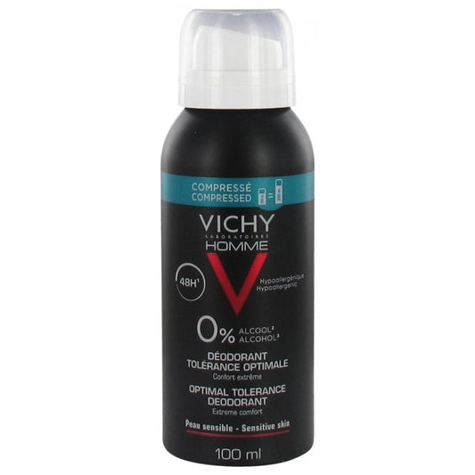 VICHY HOMME COMPRESSED DEODORANTE SENSITIVE 100ML