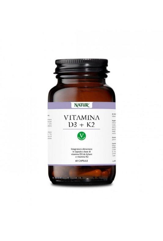VITAMINA D3+K2 60 CAPSULE