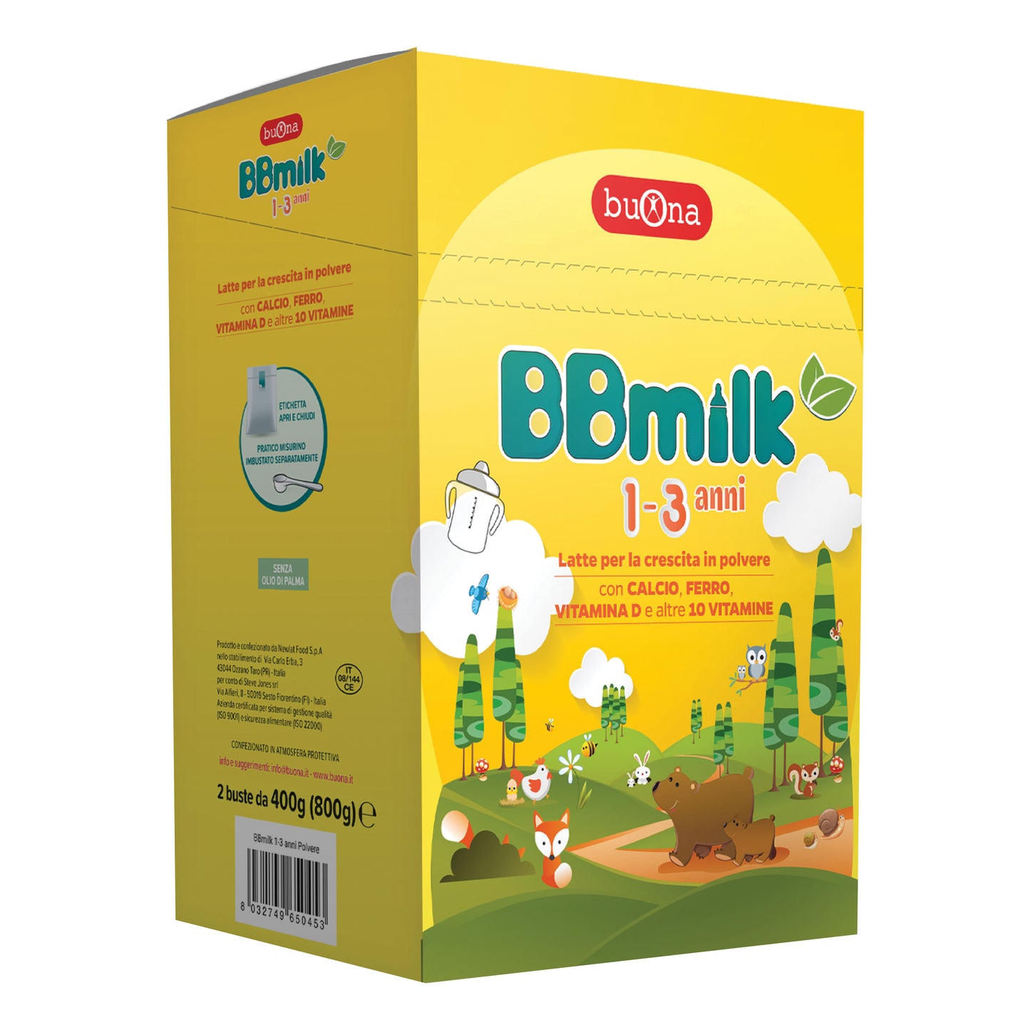 BBMILK 1-3 POLVERE 800G