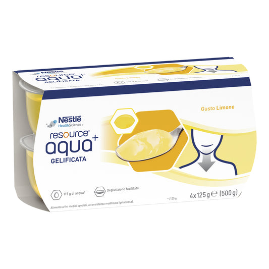 RESOURCE AQUAGEL Gusto Limone 4x125g