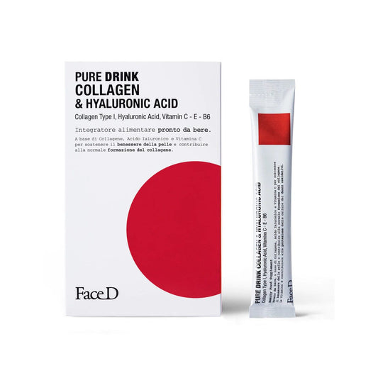 Face D Pure Drink Integratore Collagene E Acido Ialuronico 30 Stick