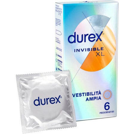 DUREX INVISIBLE XL 6PZ