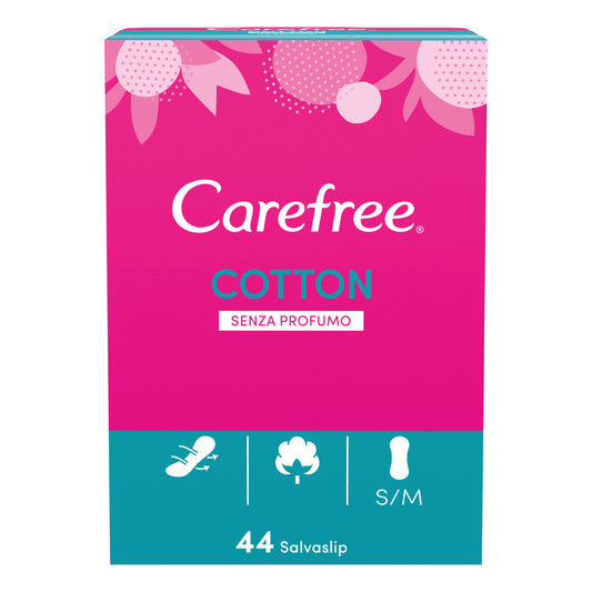 CAREFREE COTTON SALVASLIP 44PZ