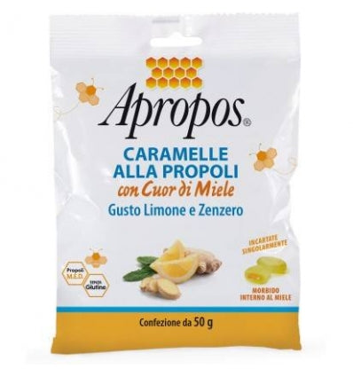 APROPOS CARAMELLE DURE LIMONE E ZENZERO