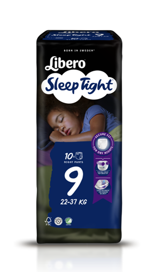 LIBERO Sleeptight 9 22-37 10pz
