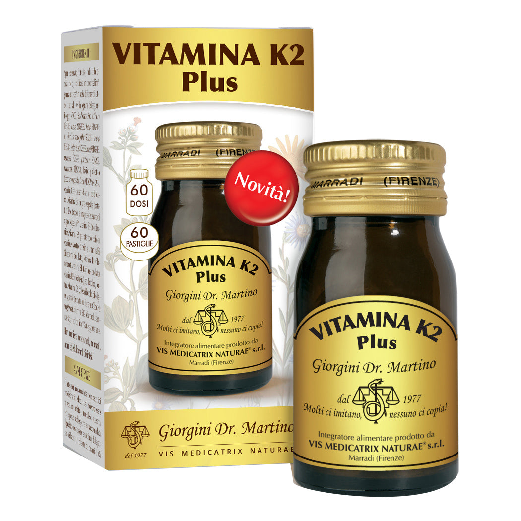 VITAMINA K2 Plus 60 Past. Svs