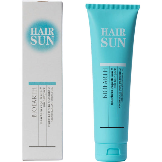 Bioearth Hair Sun Maschera Capelli Clorella/Olio Di Jojoba 150ml